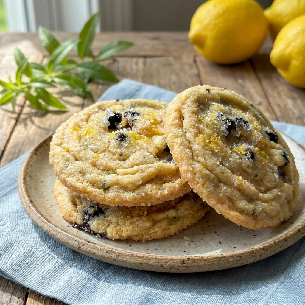 Fresh, bright Lemon Blueberry Cookies are one of the best Yummy Things To Bake Easy for busy bakers.