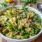 Lemon Arugula Pasta Salad with bright citrus dressing, fresh greens, and a fresh Arugula Pasta finish for a light summer meal.