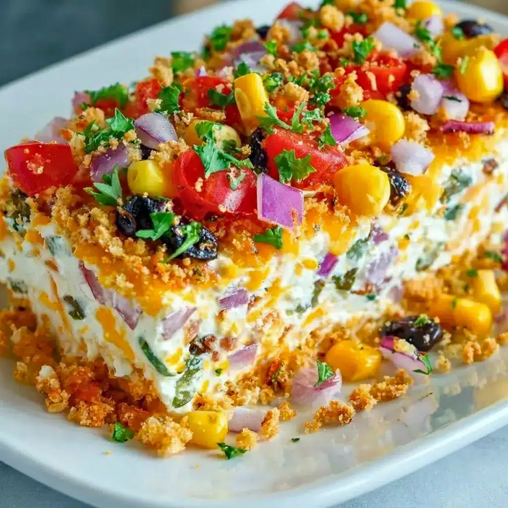 Cowboy Caviar Jalapeno Popper Cheese Log styled with chips and veggies for a tasty Fingerfood Recipe, perfect for game day or casual gatherings.