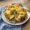A cozy pan of Chicken and Biscuit Cobbler baked until golden, a true Dump And Bake Chicken Dinner With Red Lobster Biscuits for busy nights.
