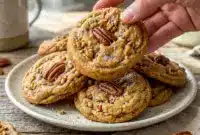 Brown Butter Pecan Cookies – Thick, Chewy & Packed with Flavor Thick and chewy, these Brown Butter Pecan Cookies are one of the best Cookie Recipes With Pecans you'll ever bake.