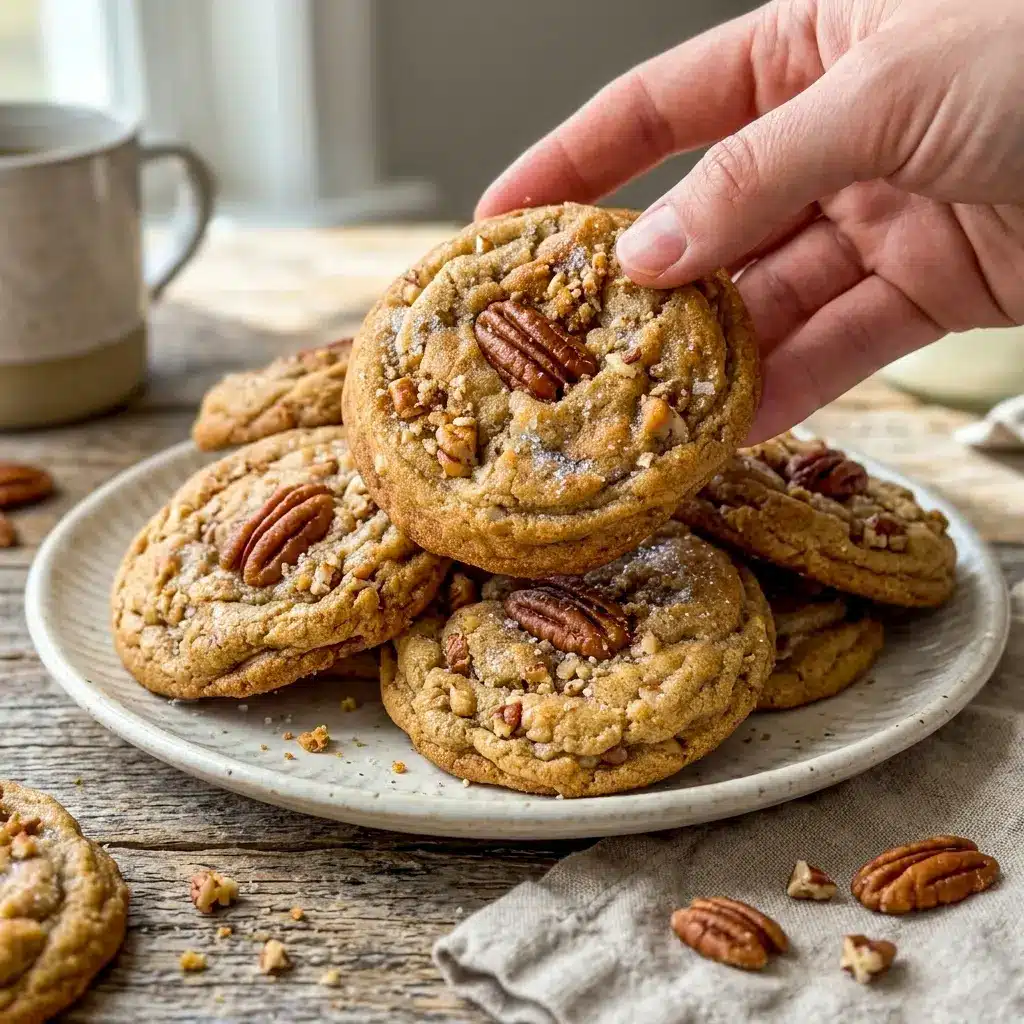 Thick and chewy, these Brown Butter Pecan Cookies are one of the best Cookie Recipes With Pecans you'll ever bake.