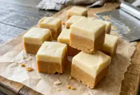 Copycat Butterbeer Fudge – The Best Harry Potter Fudge You'll Ever Make Two golden layers make this Copycat Butterbeer Fudge one of the Best Fudge Recipes Ever for any fandom fan.