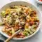 Layered with beef, cheese, and sauce, this Sweet Potato Burger Bowl is one of the best Ground Beef Recipes for a healthier weeknight dinner.