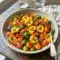 Tossed in garlic butter with tender chicken and cheese tortellini, this Autumn Chicken Dinner with Roasted Vegetables is one of the best Dinners With Butternut Squash you can make this season.