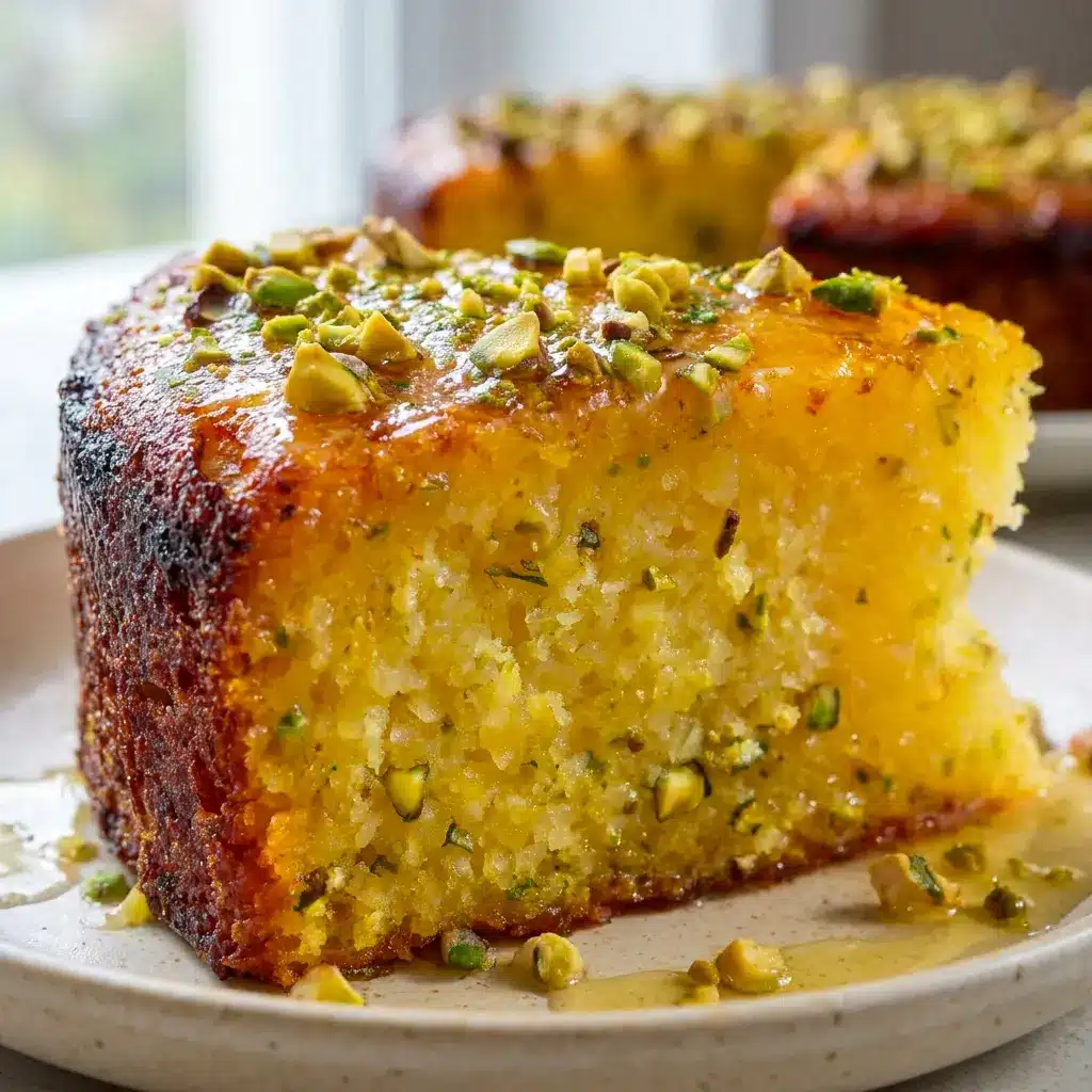 Made with two whole lemons, this Flourless Lemon Pistachio Cake is a standout among Whole Lemon Recipes.